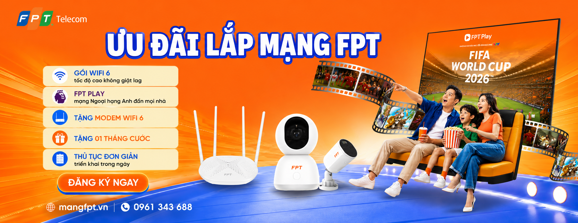 Đăng ký lắp mạng FPT