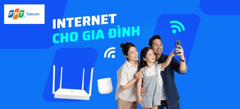 Gói lắp mạng FPT cho Gia đình, Cá nhân phổ biến hiện nay – Free WiFi6