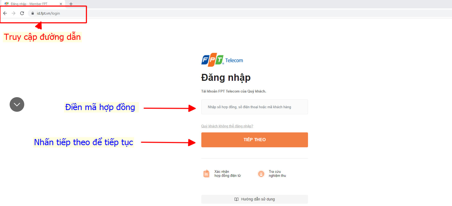 tra cứu hoá đơn mạng internet truyền hình fpt